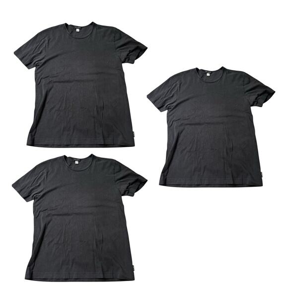 TED BAKER Set of 3 Classic Black Men's T-Shirts size medium - Picture 1 of 7